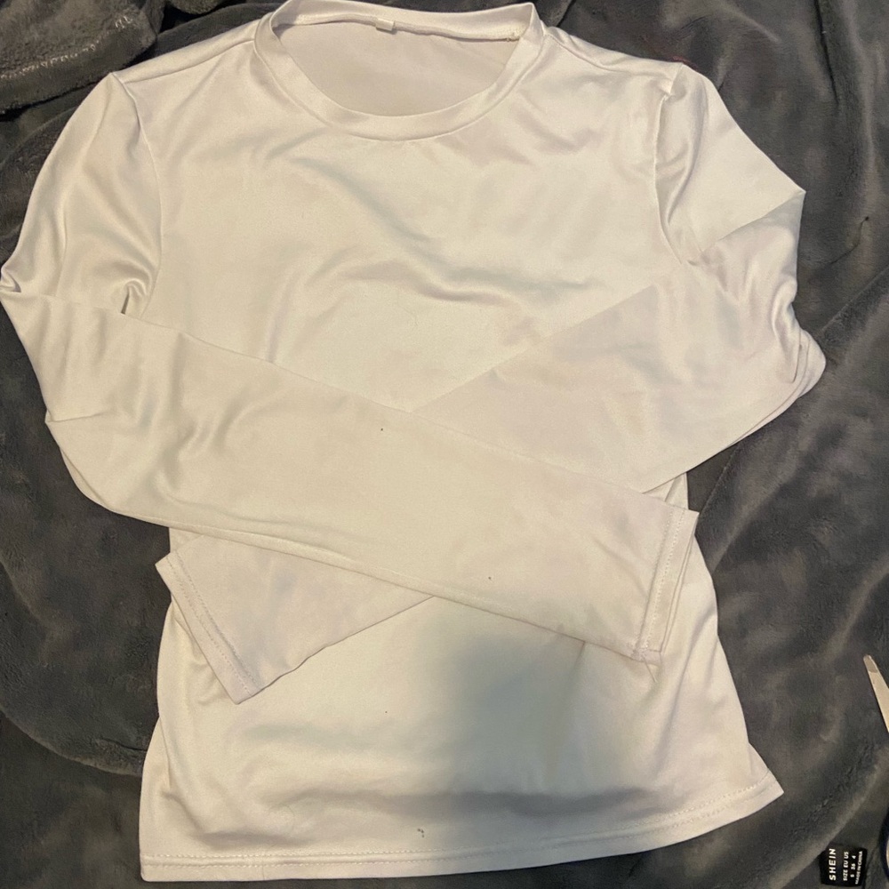 Basic white long sleeve